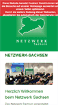 Mobile Screenshot of netzwerk-sachsen.de